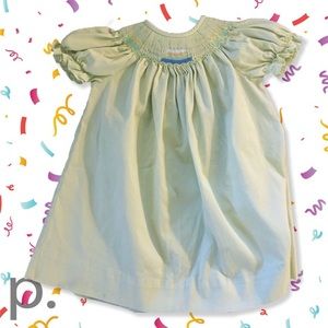 First Birthday Smocked Dress! 🎂